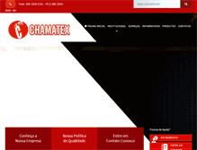 Tablet Screenshot of chamatex.com